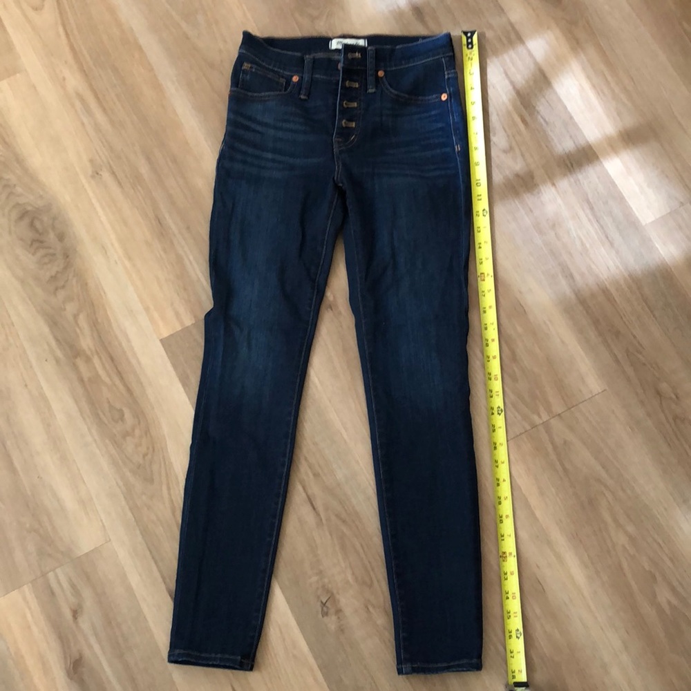 Madewell 9in mid rise skinny sz 26